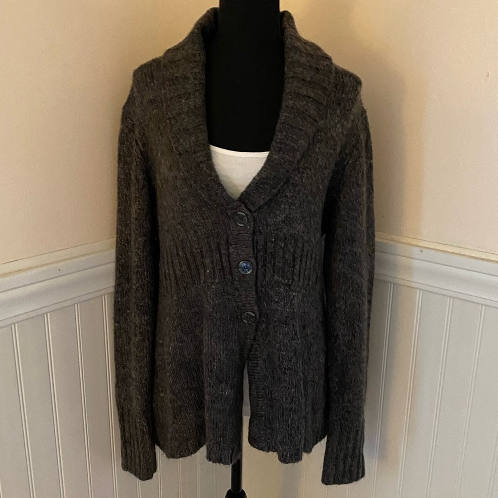 Gray Cardigan